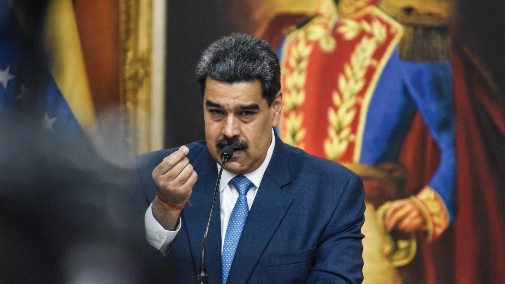 El presidente de Venezuela Nicolás Maduro.