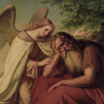 «Elías en el desierto», Moritz Berendt.