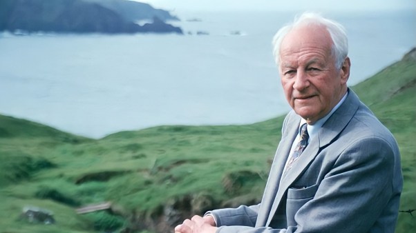John Stott at the Hookses, Wales, circa 1999.
