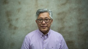 An image of Pastor Jin Mingri of Zion Church.