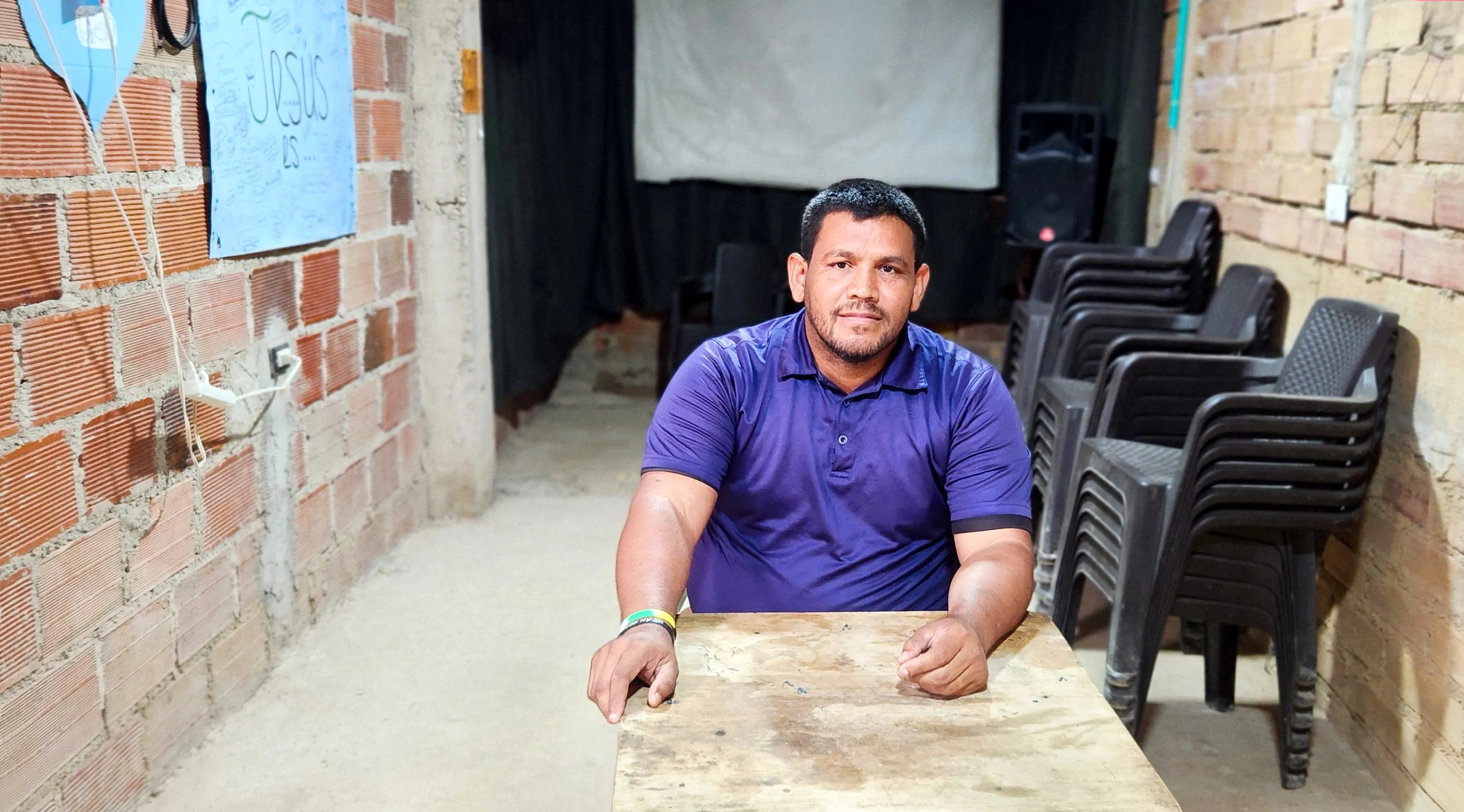 El pastor William Lacle.