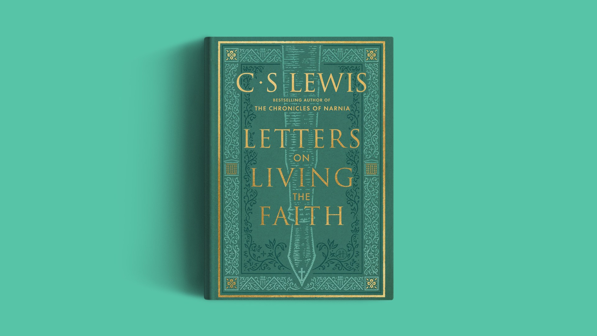 El libro sobre un fondo verde.