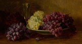 «Naturaleza muerta con uvas» de Edith White.